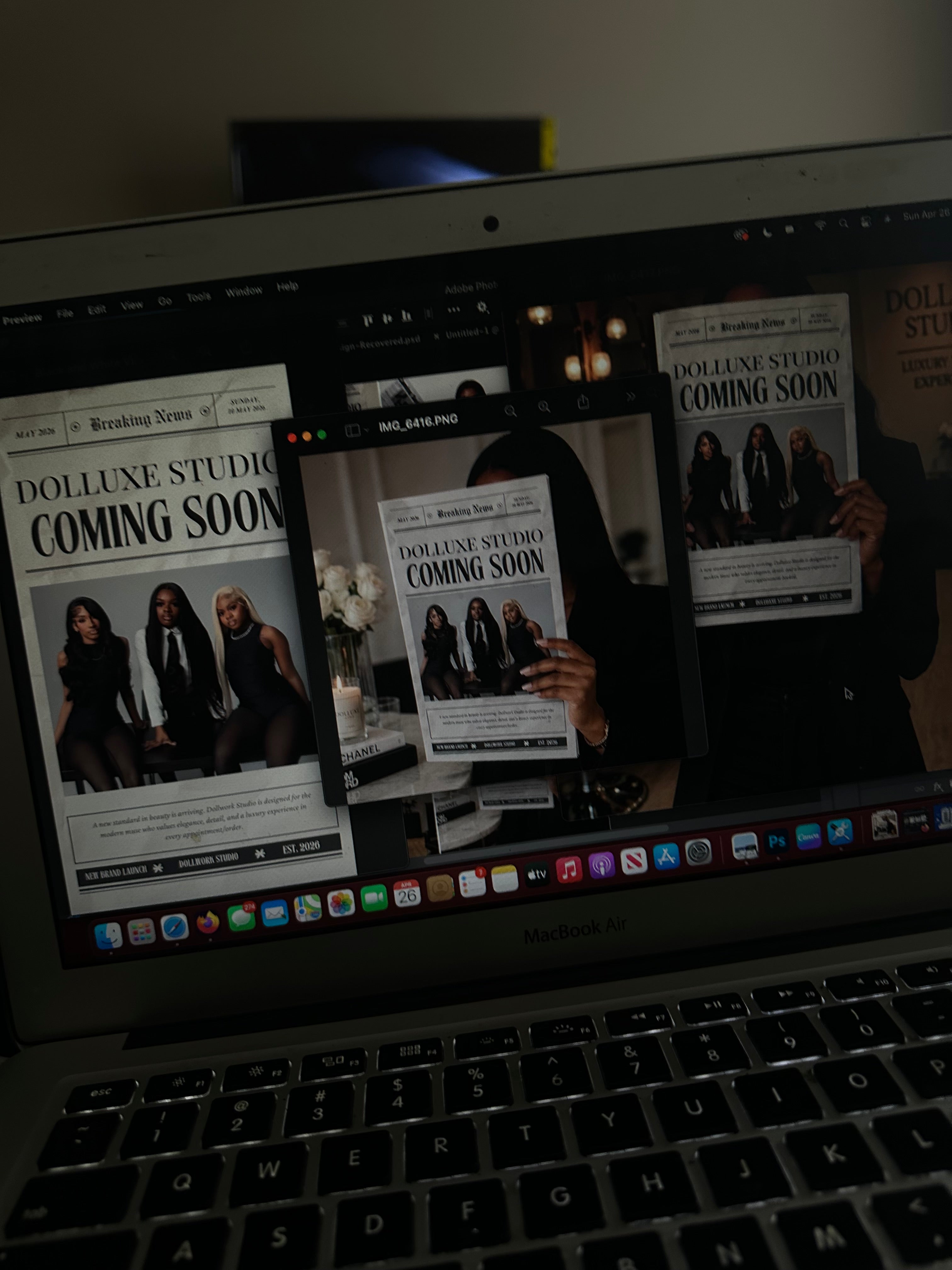Newspaper-Style Editorial Design