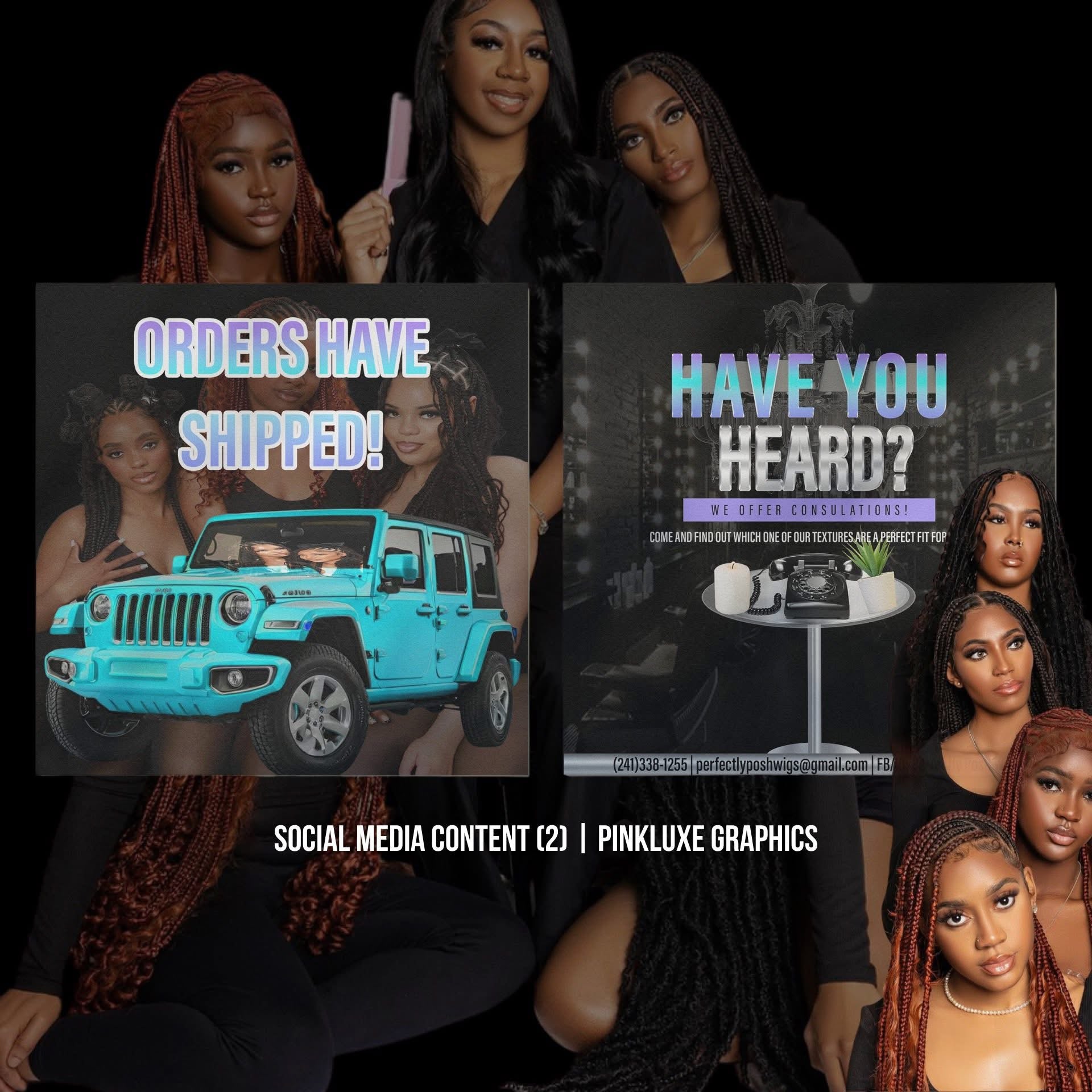 2 Social Media Content Flyer